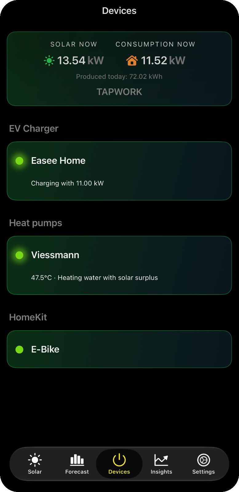 Use solar power for Matter and HomeKit devices